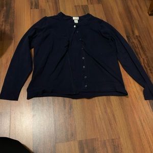 Maternity button up sweater
